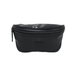 GUCCI GG Imprime Belt Bag Body Bum Crossbody Black